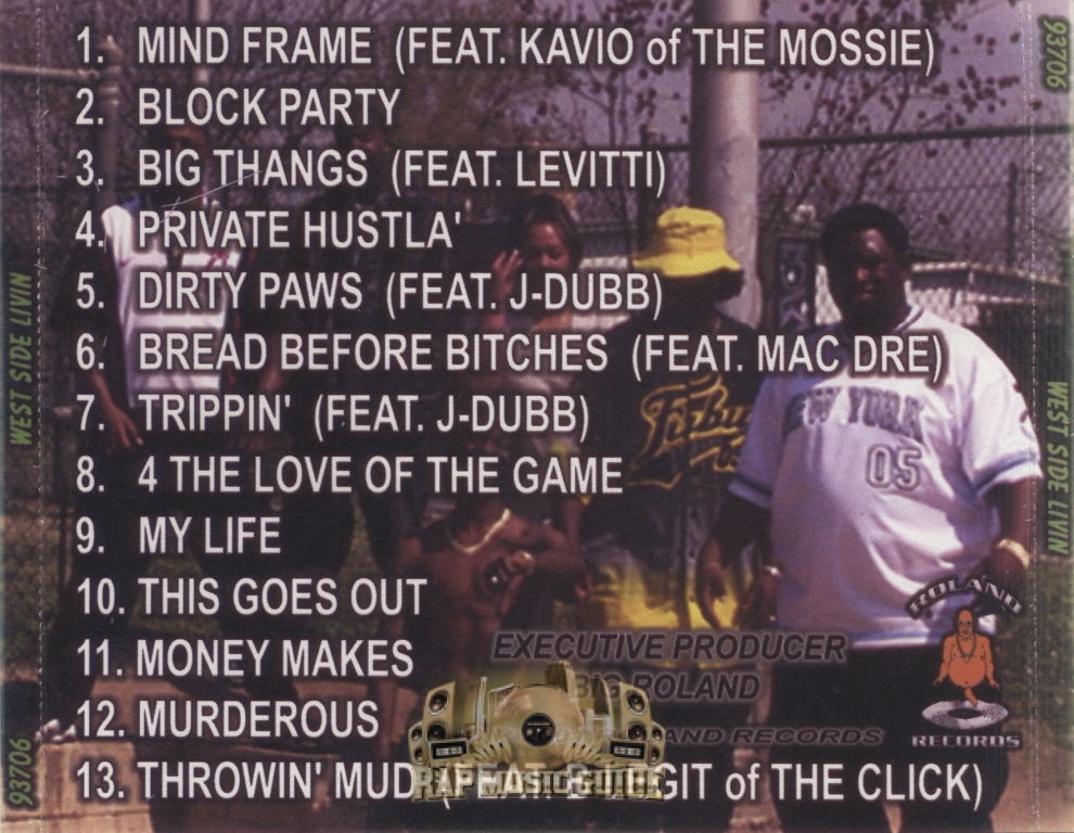 9.3.7.0.6. - Westside Livin: CD | Rap Music Guide